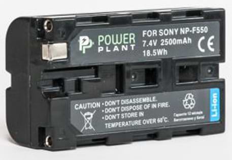 Аккумулятор для фотокамеры PowerPlant Sony NP-F550 2500mAh (DV00DV1031)