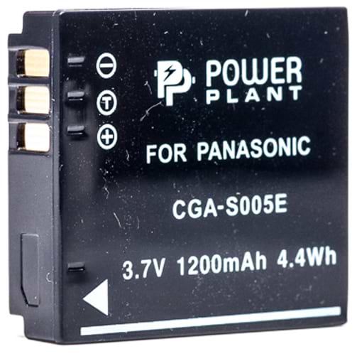 Акумулятор для фотокамери PowerPlant Panasonic S005E, NP-70 1200mAh (DV00DV1099)