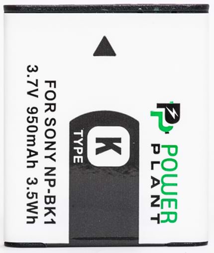 Акумулятор для фотокамери PowerPlant Sony NP-BK1 950mAh (DV00DV1231)