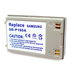 Аккумулятор для фотокамеры PowerPlant Samsung SB-P180A 1900mAh (DV00DV1237) - Фото 1