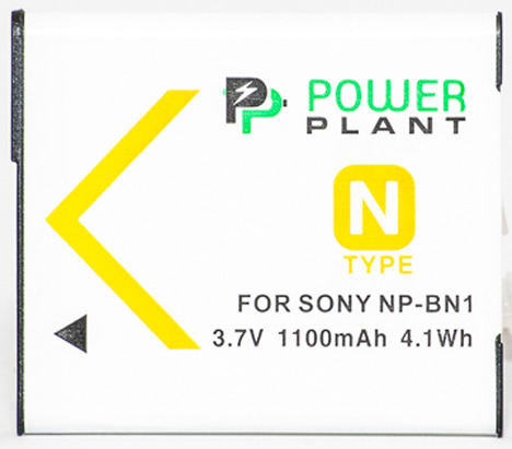 Аккумулятор для фотокамеры PowerPlant Sony NP-BN1 1100mAh (DV00DV1278)