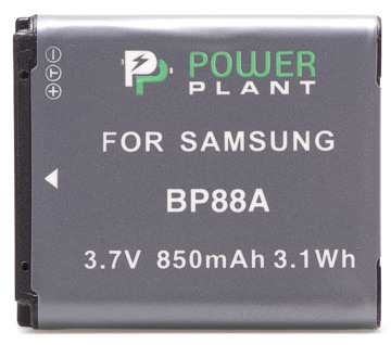 Аккумулятор для фотокамеры PowerPlant Samsung BP-88A 850mAh (DV00DV1344) - Фото 1