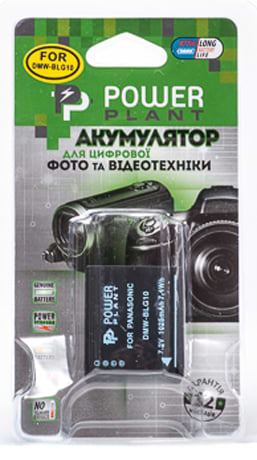 Фото - Акумулятор для фотокамери PowerPlant Panasonic DMW-BLG10, DMW-BLE9 1025mAh (DV00DV1379)