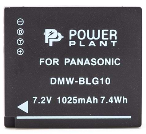 Фото - Акумулятор для фотокамери PowerPlant Panasonic DMW-BLG10, DMW-BLE9 1025mAh (DV00DV1379)