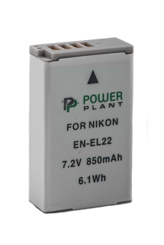 Аккумулятор для фотокамеры PowerPlant Nikon EN-EL22 850mAh (DV00DV1399) - Фото 1