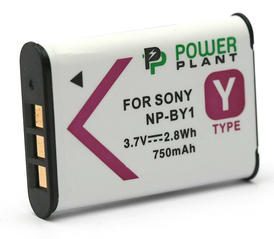 Аккумулятор для фотокамеры PowerPlant Sony NP-BY1 750mAh (DV00DV1409)
