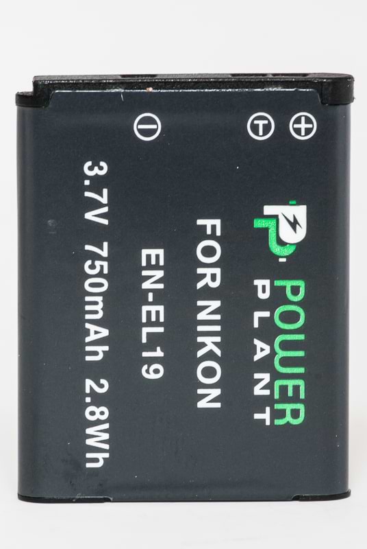 Акумулятор для фотокамери PowerPlant Nikon EN-EL19 750mAh (DV00DV1305)