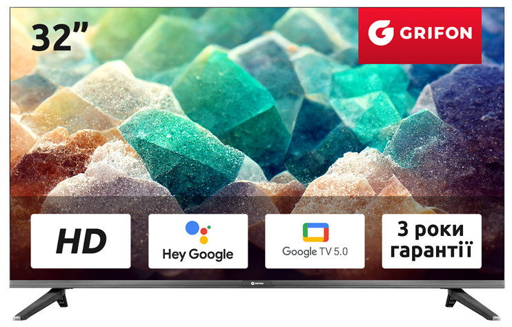 Телевизор Grifon DV32HSB2