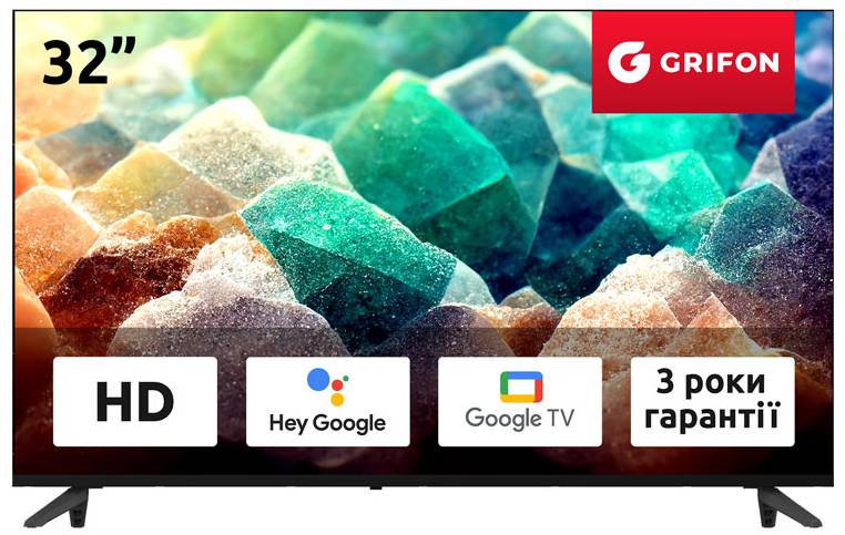 Фото - Телевізор Grifon DV32HSB