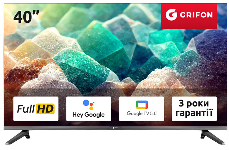 Купити Телевізор Grifon Diva DV40FSB2 - Фото 1 Телевізор Grifon Diva DV40FSB2 - Фото 1