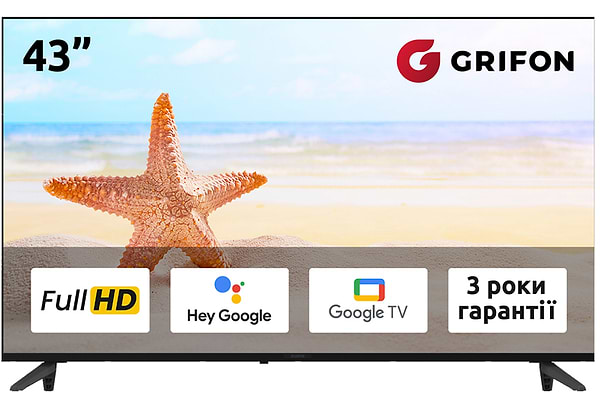 Фото - Телевизор Grifon DV43FSB