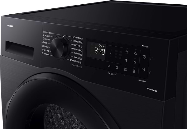 Фото - Комплект техніки Samsung Пральна машина з фронтальним завантаженням + Сушильна машина + Комплект кріплень для встановлення в колону Samsung WW90CGC0EDABLE + DV90CGC2A0ABUA + SKK-DDX