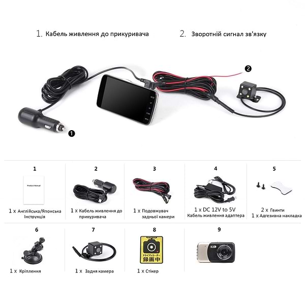 Фото - Відеореєстратор XOKO DVR-010