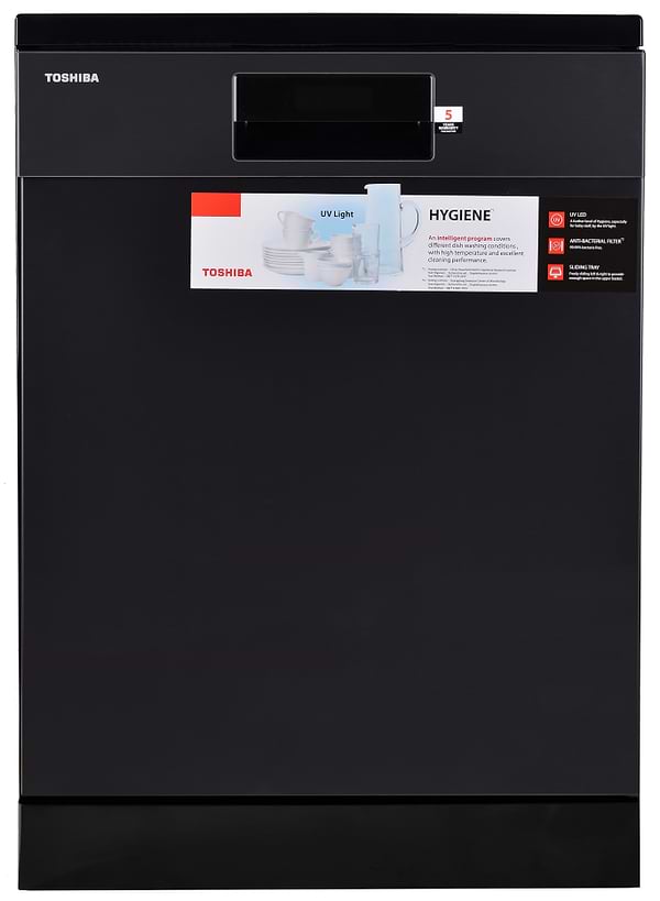 Фото - Посудомоечная машина отдельностоящая Toshiba DW-14F2CIS(BS)-UA