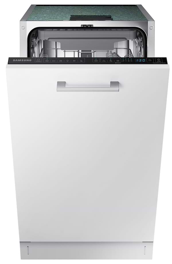 Фото - Посудомийна машина вбудована 45 см Samsung DW50R4050BB/WT