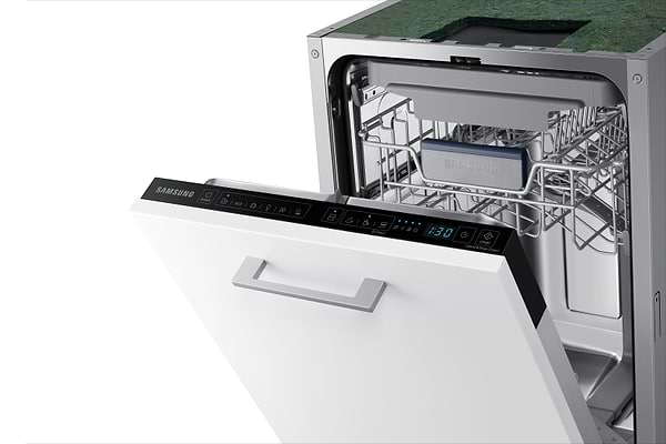Фото - Посудомийна машина вбудована 45 см Samsung DW50R4050BB/WT