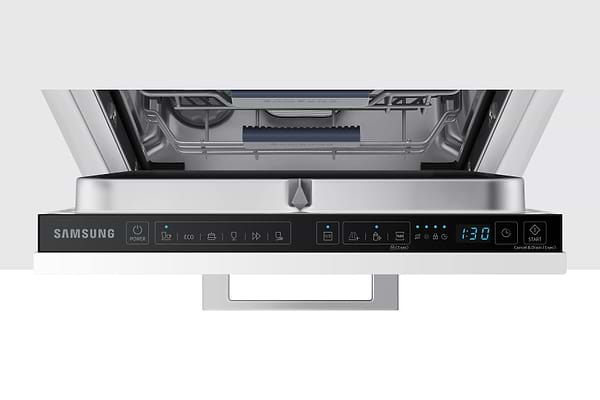 Фото - Посудомийна машина вбудована 45 см Samsung DW50R4050BB/WT