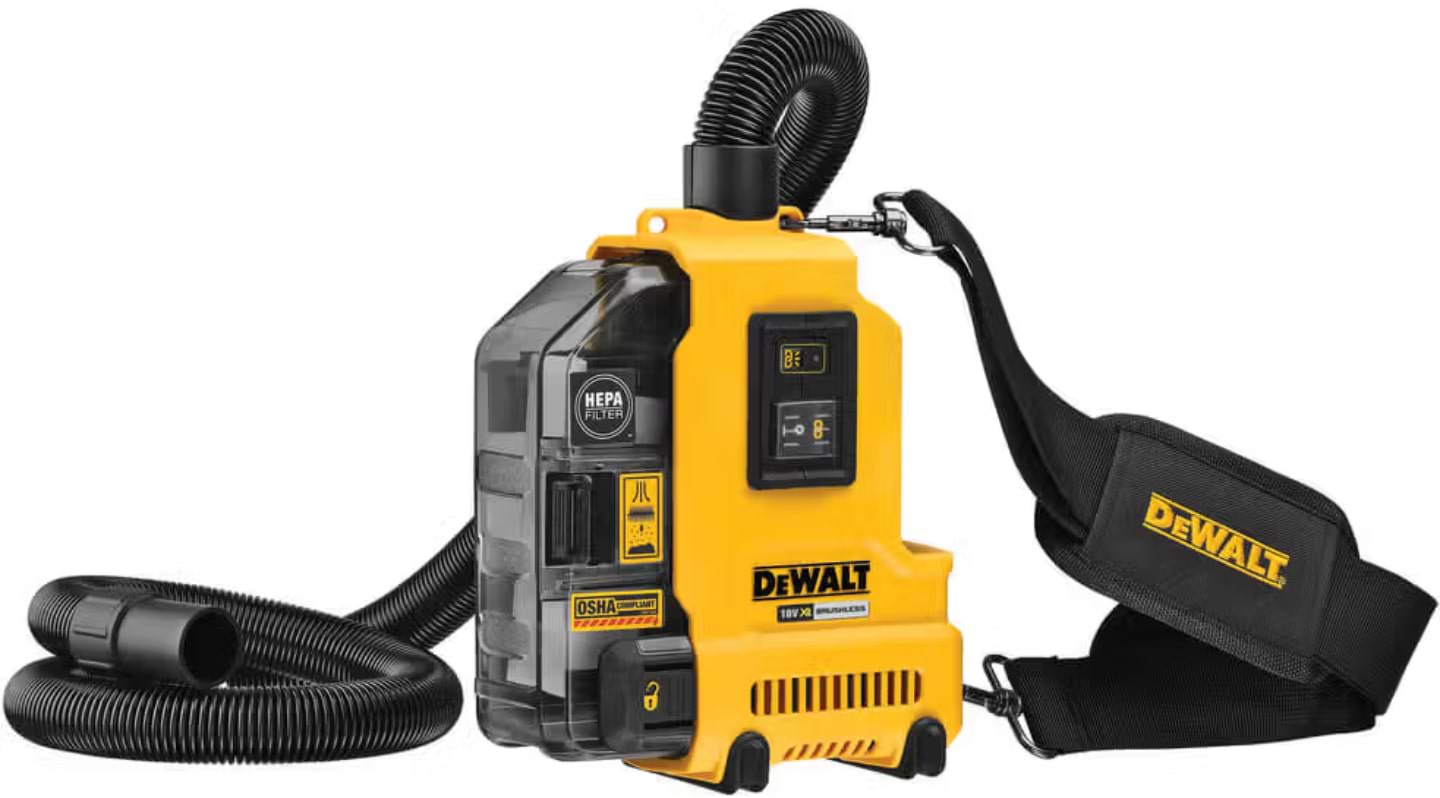 Пылесос для сухой уборки без мешка DeWALT DWH161N - Фото 1