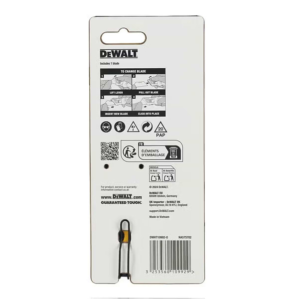 Фото - Нож строительный DeWALT 82 мм (DWHT10992-0)