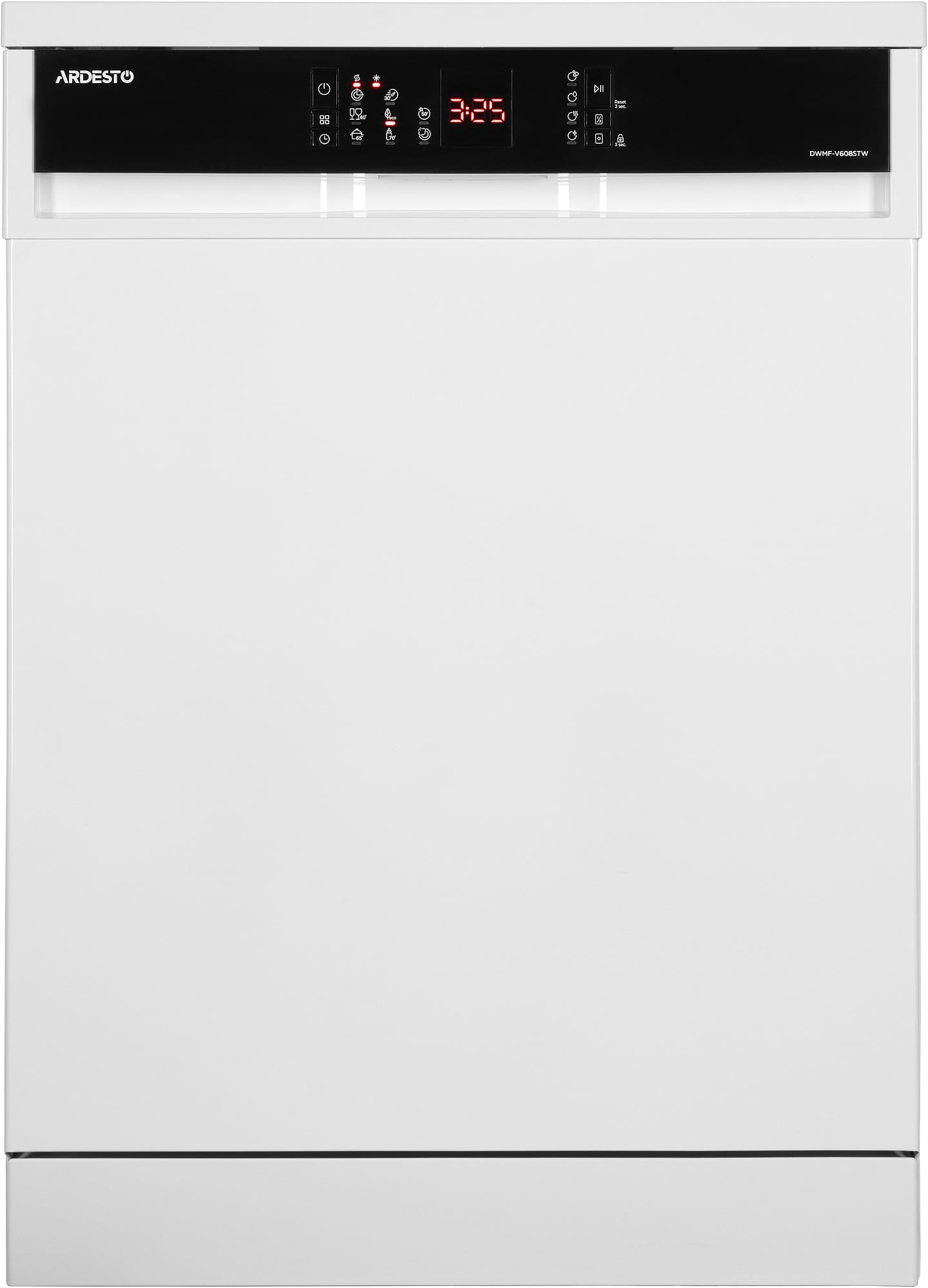 Купити Посудомийна машина окремостояча Ardesto DWMF-V608STW - Фото 1 Посудомийна машина окремостояча Ardesto DWMF-V608STW - Фото 1