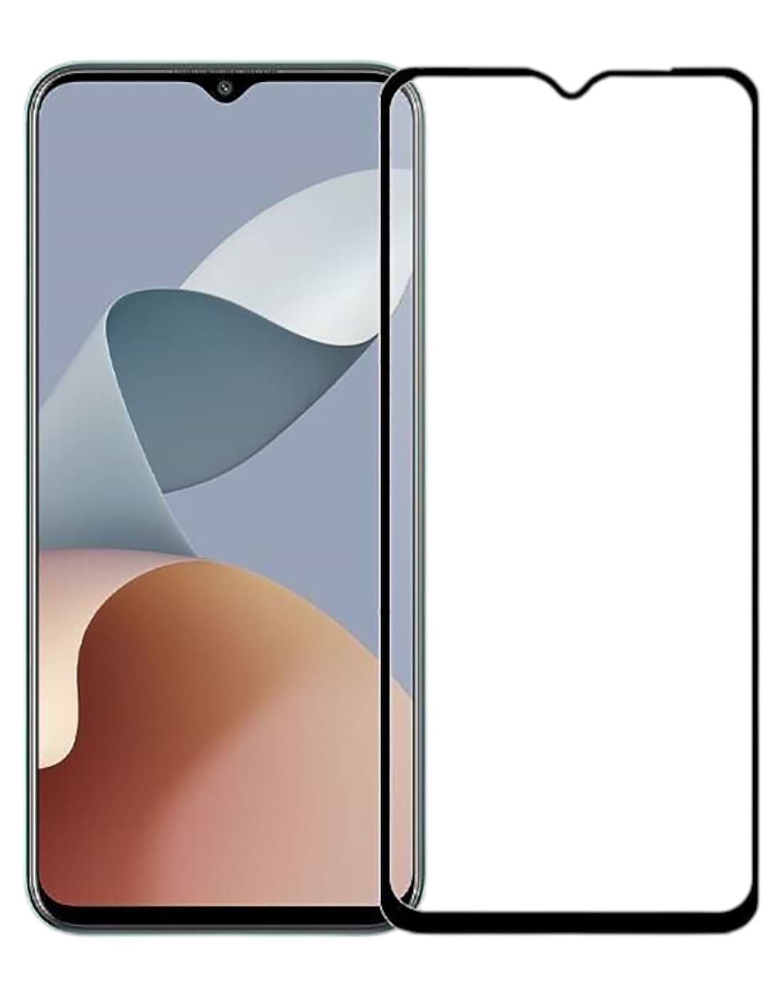 Защитное стекло для смартфона BeCover ZTE Blade A73 Black (710629)