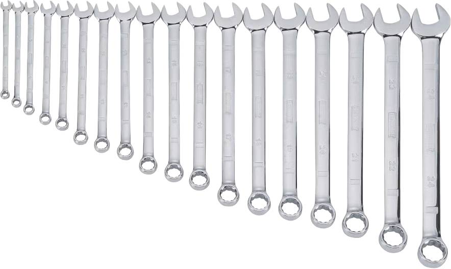 Фото - Набір комбінованих ключів DeWALT 18 шт. (DWMT19237-1)