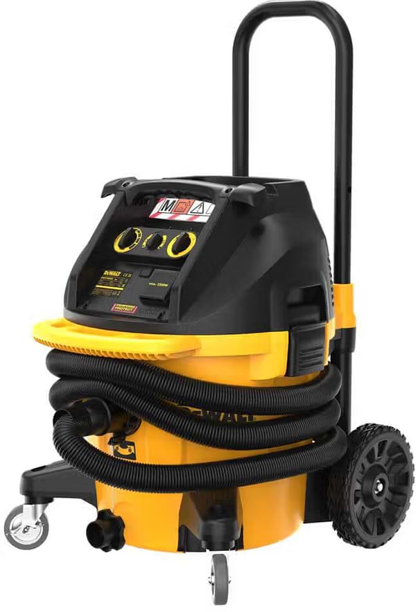 Фото - Пылесос для сухой уборки с мешком DeWALT DWV905M