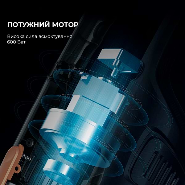 Фото - Уцінка - Пилосос ручний для дому Deerma Corded Hand Stick Vacuum Cleaner (DX115C)