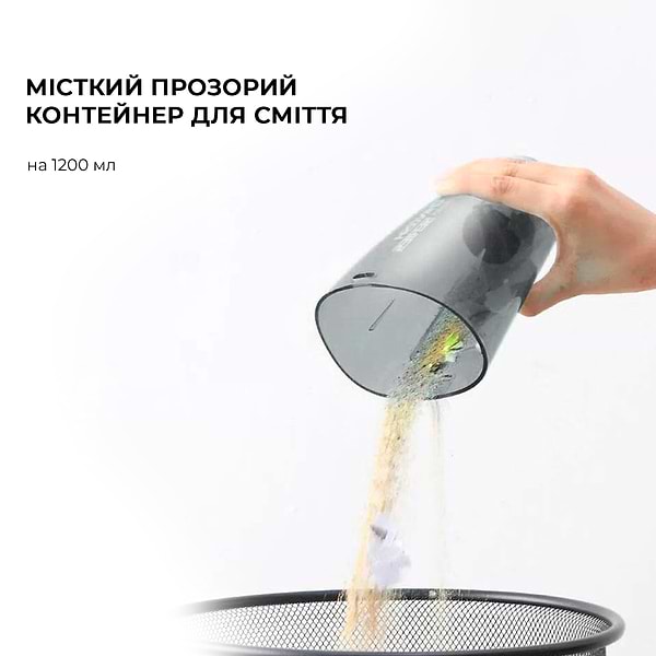 Фото - Уцінка - Пилосос ручний для дому Deerma Corded Hand Stick Vacuum Cleaner (DX118C)