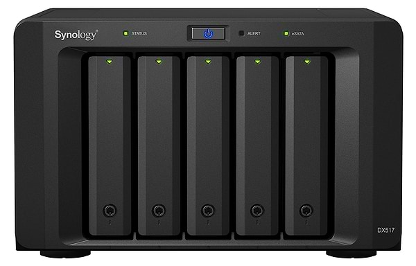 Фото - Сетевое хранилище без HDD Synology DX517