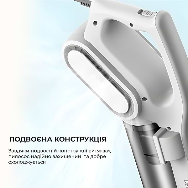 Фото - Пылесос ручной для дома Deerma Stick Vacuum Cleaner Cord White (DX700)