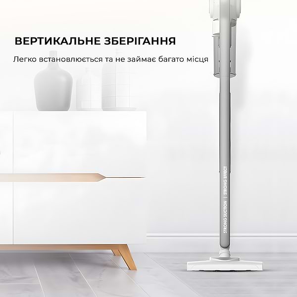 Фото - Пылесос ручной для дома Deerma Stick Vacuum Cleaner Cord White (DX700)
