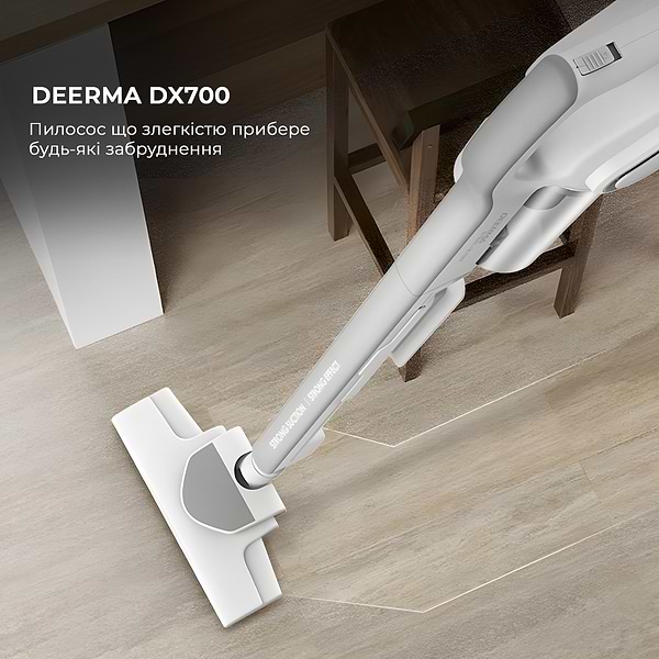 Фото - Пылесос ручной для дома Deerma Stick Vacuum Cleaner Cord White (DX700)
