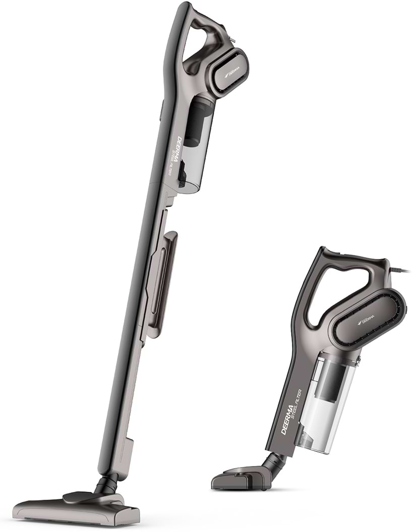 Пылесос ручной для дома Deerma Stick Vacuum Cleaner Cord Gray (DX700S) - Фото 1