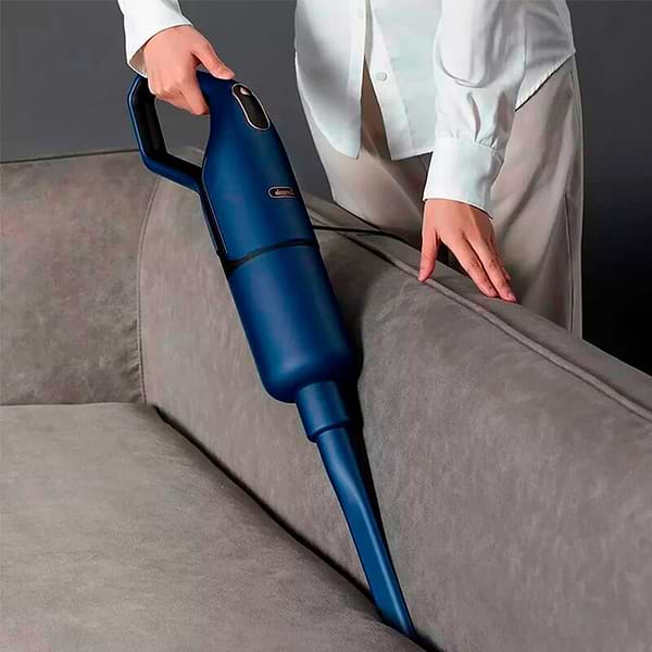 Фото - Пилосос ручний для дому Deerma Corded Stick Vacuum Cleaner Blue (DX1000W)