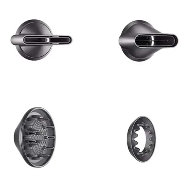 Фото - Фен Dyson HD03 Supersonic фуксія з набором гребінців