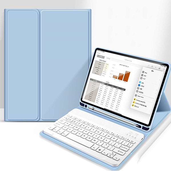 Фото - Чехол-клавиатура для планшета BeCover for Apple iPad Pro 11" M4 2024 Light Blue (713000)