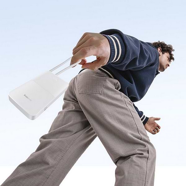 Фото - Батарея мобільна Baseus EnerFill FC51 20000 Bipow2 Pro 22,5 White+ Кабель USB-C (E0027700)