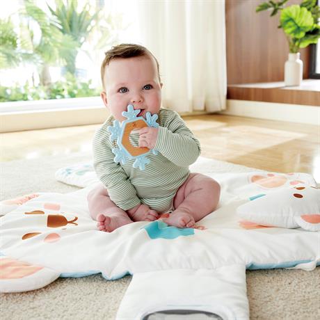 Фото - Развивающий коврик Hape Полярный мишка (E0074)