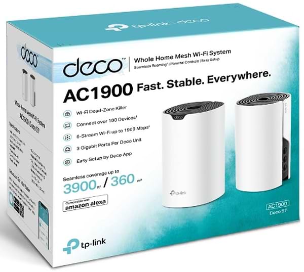 Фото - MESH система WiFi5 TP-Link Deco S7(2-pack)