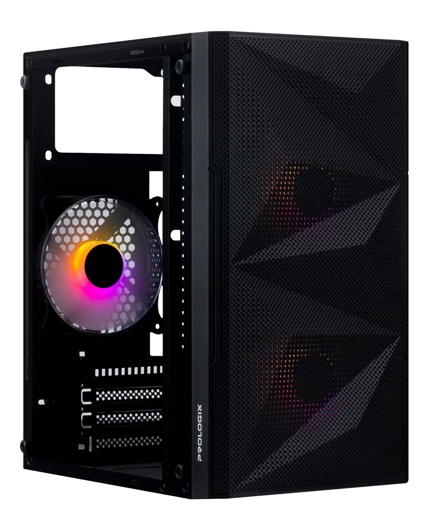 Корпус ProLogix E113 Tempered Glass&Mesh Black