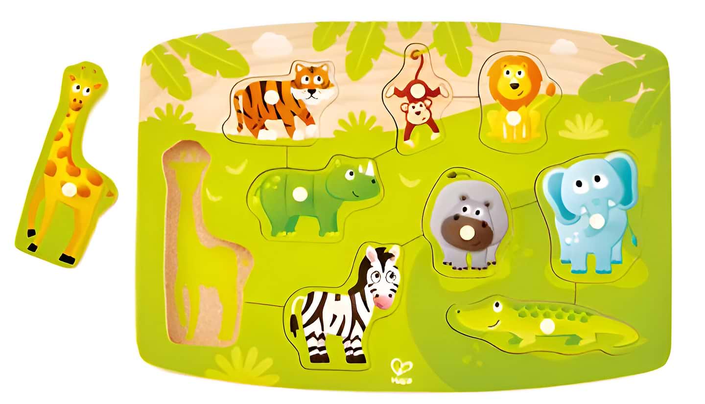 Сортер Hape Звірята з джунглів (E1405)