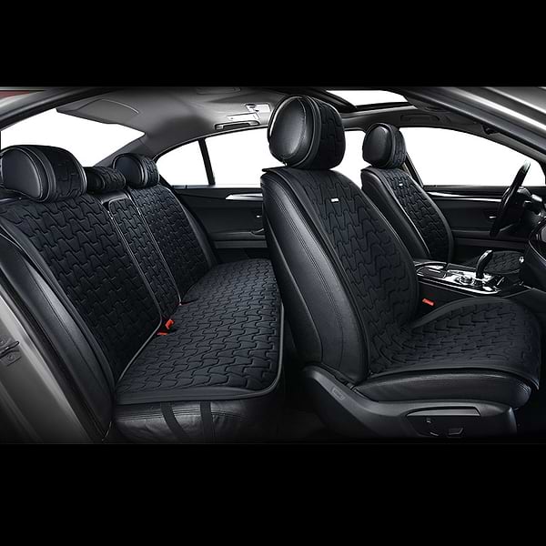 Фото - Комплект накидок на сидіння автомобіля Beltex Chicago black (BX85100)