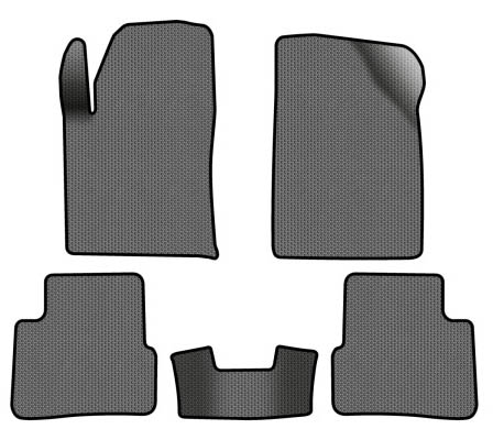 EVA коврики в салон авто EVAtech для Dart Dodge 2012-2016 1 поколение Sedan USA DE1865C5SGB