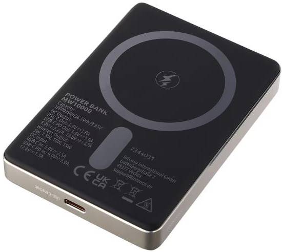 Батарея мобільна Intenso 10000MAH MAG CHAMPAGNE MW10000 (7344031) - Фото 1