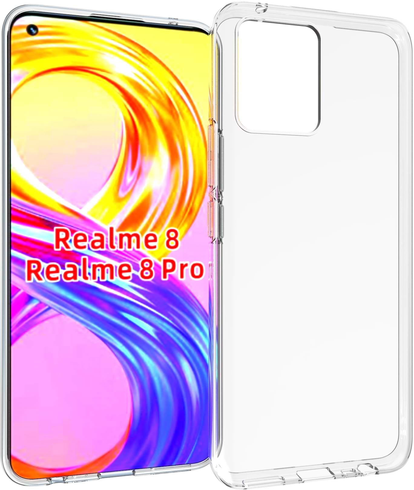 Чохол для смартфону BeCover for Realme 8/8 Pro Transparancy (706936) - Фото 1