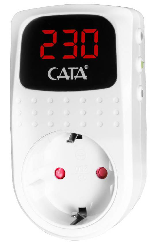 Автомат захисту від сплесків напруги Cata CT-9187 4000W (000060288)