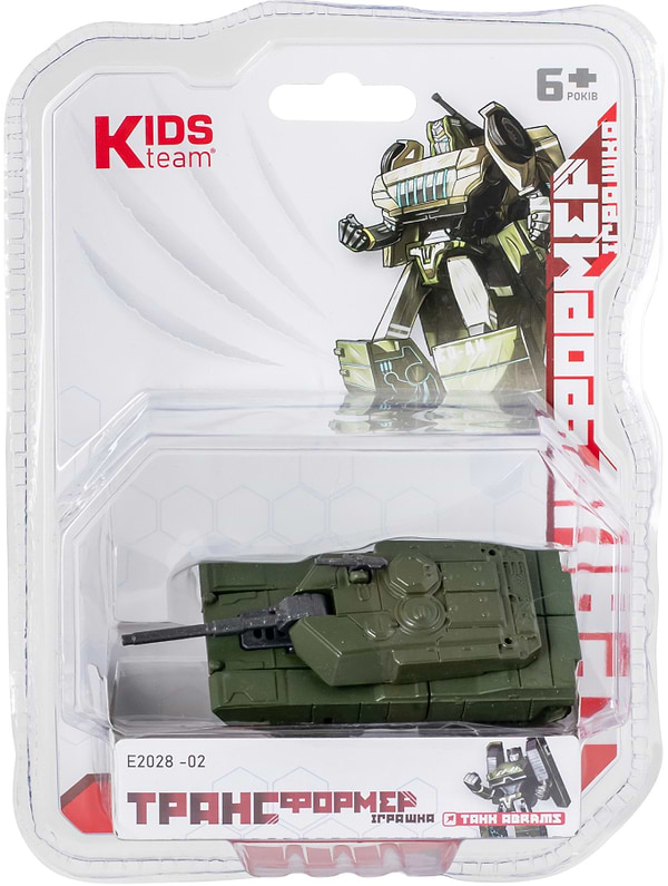 Фото - Робот-трансформер Kids Team Танк Abrams (E2028-02)