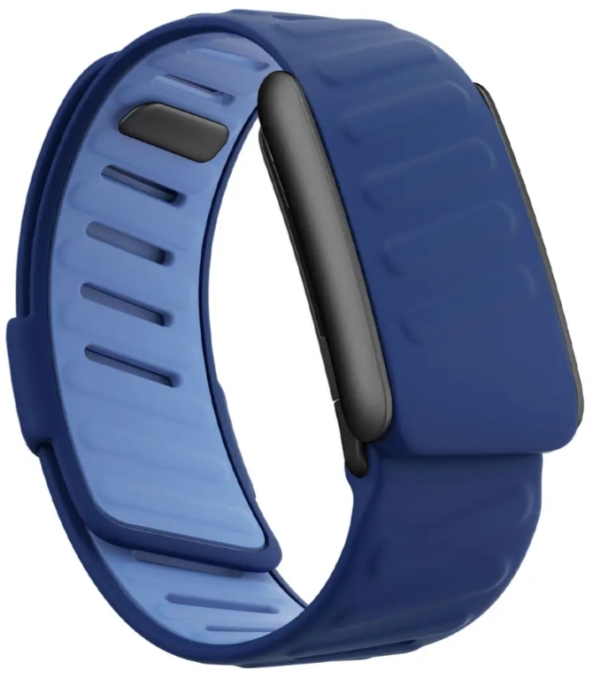 Ремешок для фитнес-браслета Armorstandart Silicone Tech for Whoop MG Dark Blue with Black (ARM93101)