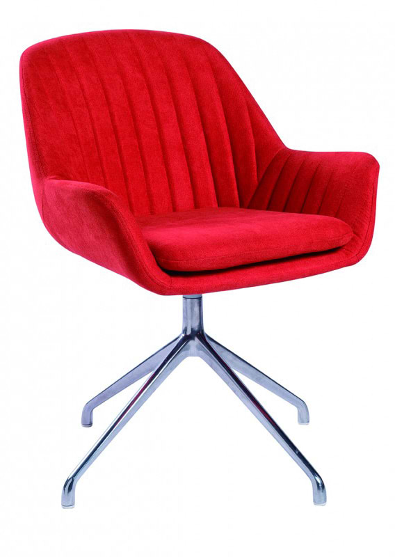 Крісло офісне Special4You Lagoon Red (E2882)